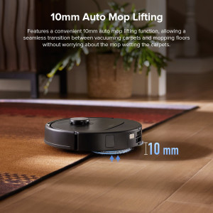 Roborock QV 35S Robot Vacuum & Mop with Multifunctional Dock – Black/White